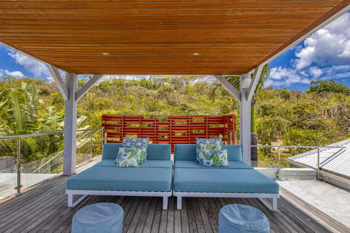 Location villa Saint Martin Terres Basses - Villa 4 chambres 8 personnes - 350m de la plage de Baie aux Prunes - Piscine - Roof Top (12)